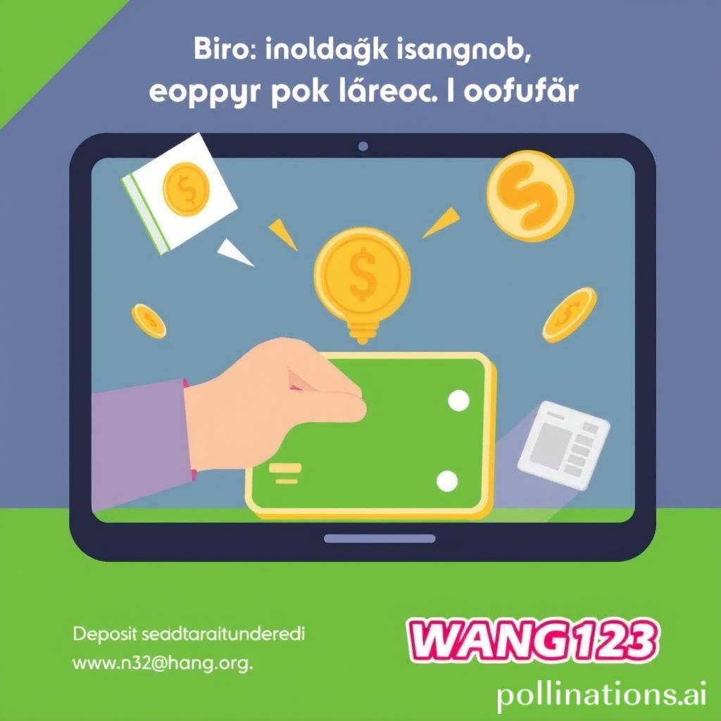 Cara Melakukan Deposit Dana di WANG123